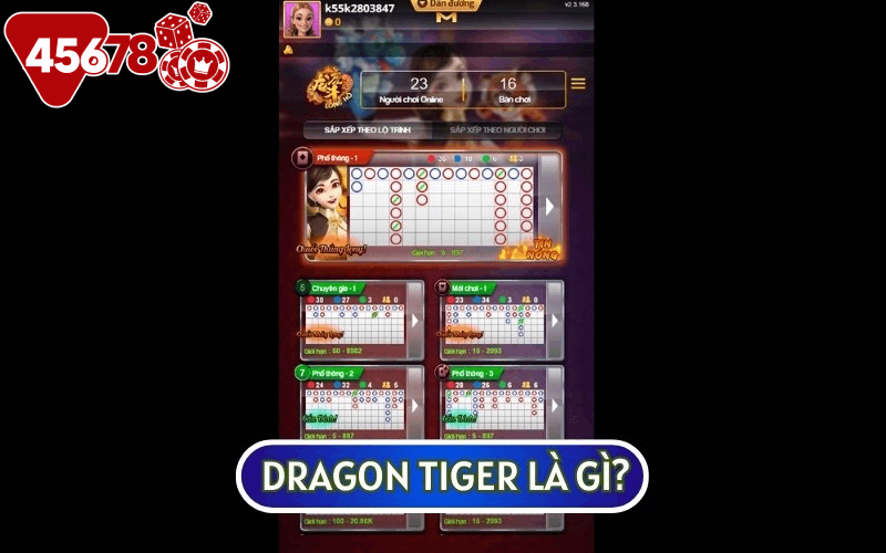 Trò CHƠI DRAGON TIGER hay còn có cái tên phổ biến khác là Rồng Hổ