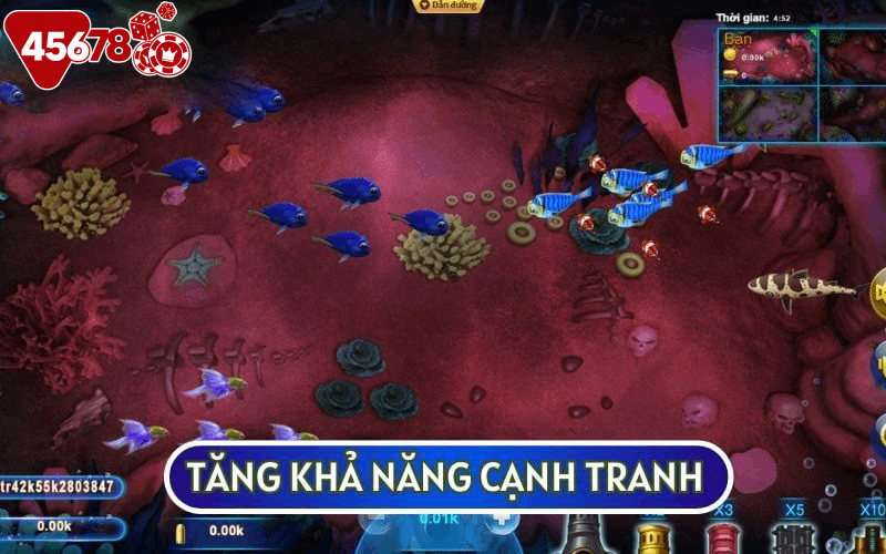 Biết được những KỸ NĂNG BẮN CÁ ONLINE sẽ tăng tính cạnh tranh trong game