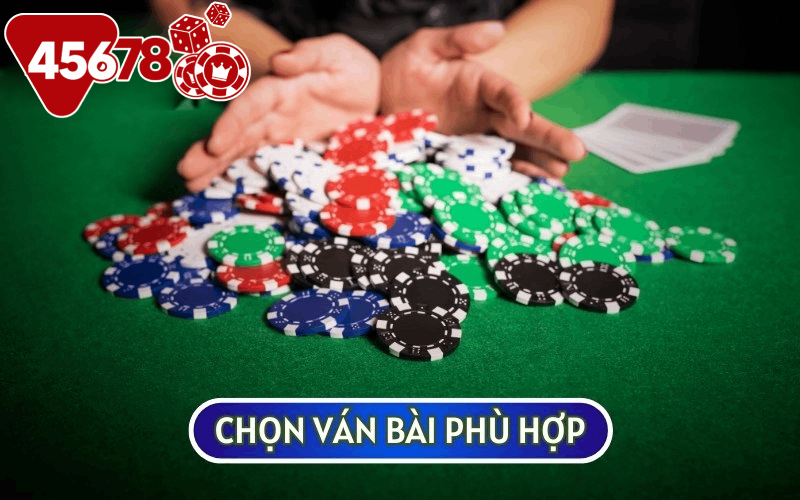 Kỹ thuật chọn ván bài cũng sẽ ảnh hưởng đến phí RAKE TRONG POKER