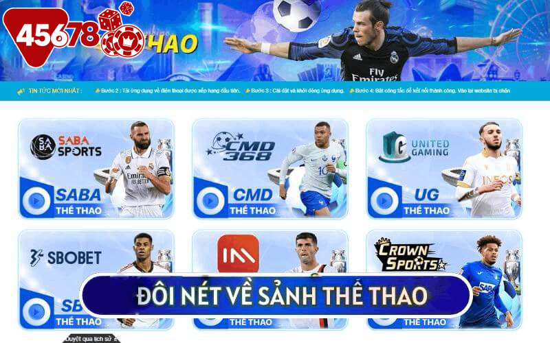 ĐÔI NÉT VỀ SẢNH THỂ THAO 45678